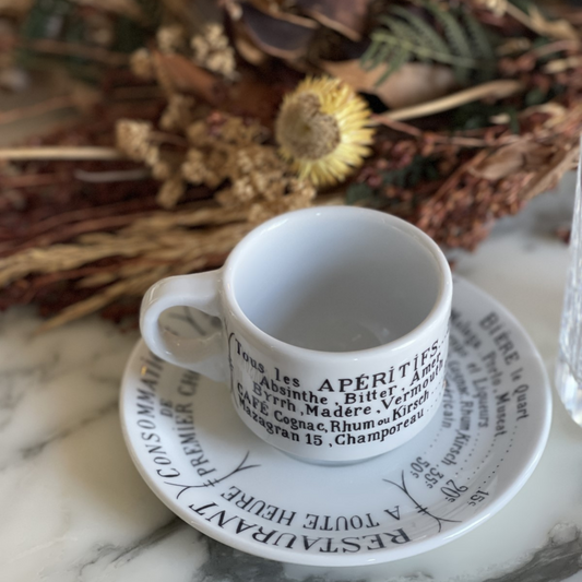 Brasserie Cups, Set of 4