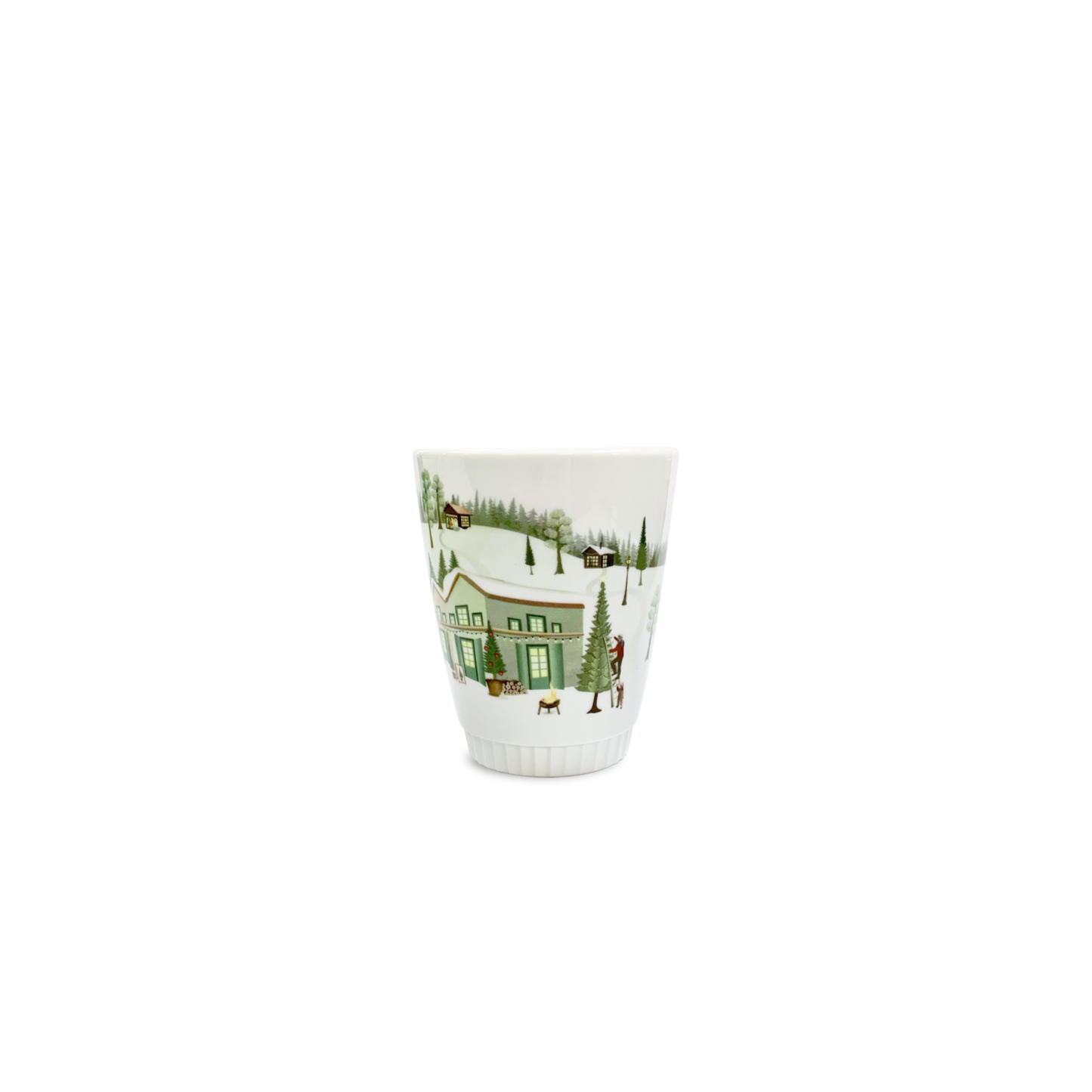 Winter Decor Toulouse Tumbler 9 oz, Set of 4