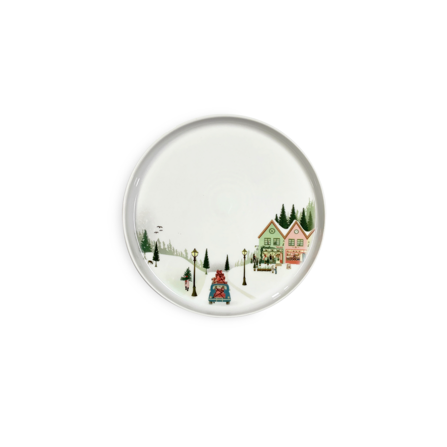 Winter Décor Toulouse Plate 7.75", Set of 4