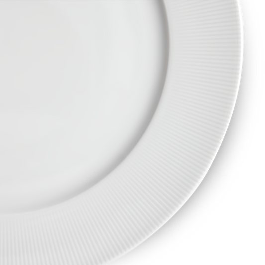 Eventail 11" Rimmed Plate, Set of 4