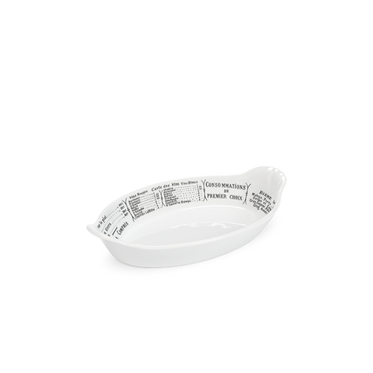 Brasserie Oval Eared Dishes, Set of 2