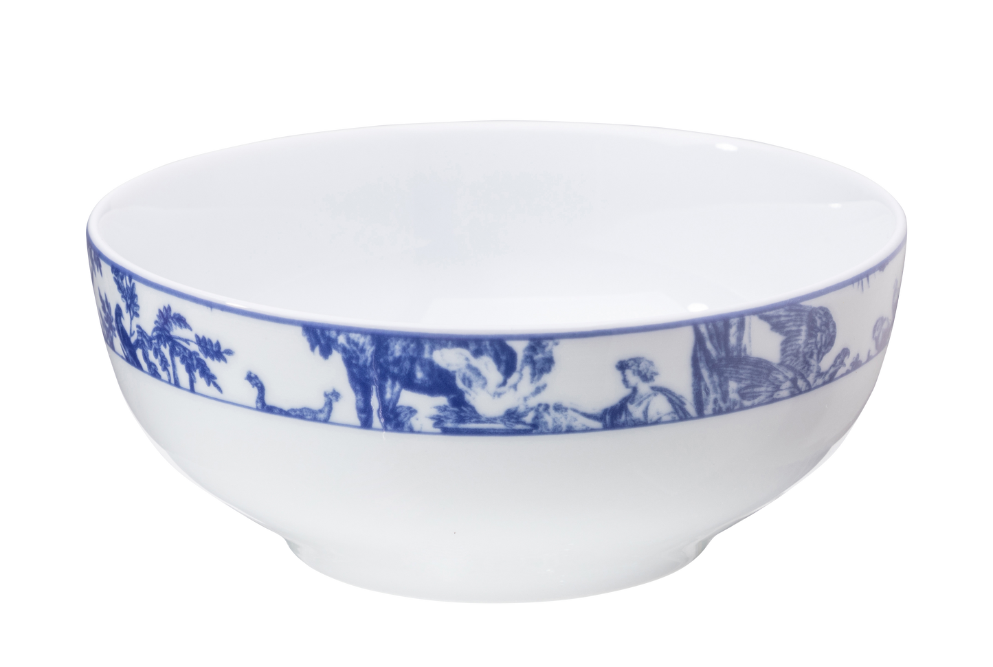 Toile de Jouy: The Four Parts of the World, Blue