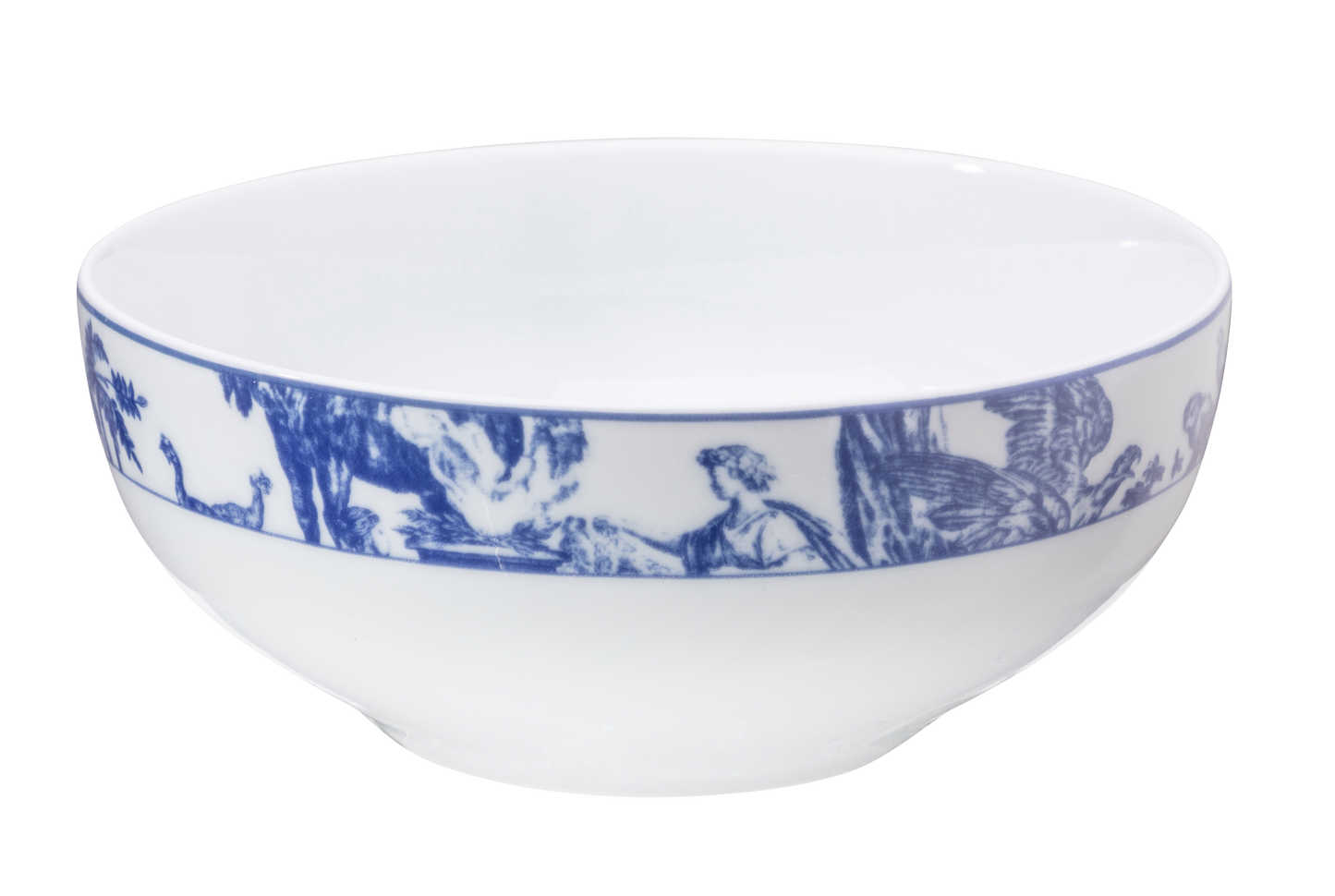 Toile de Jouy: The Four Parts of the World, Blue
