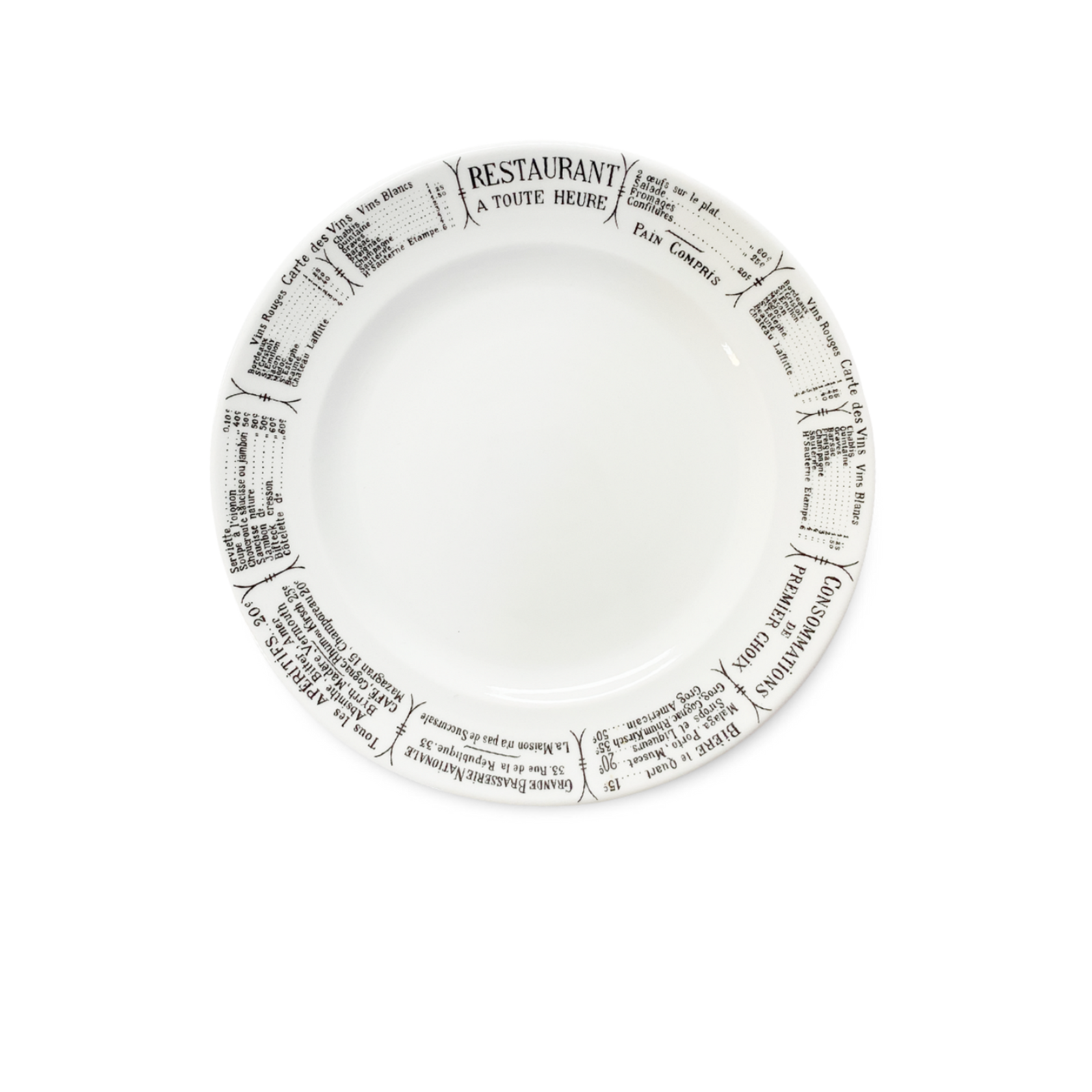 Brasserie Plates, Sets of 4 – Pillivuyt Shop