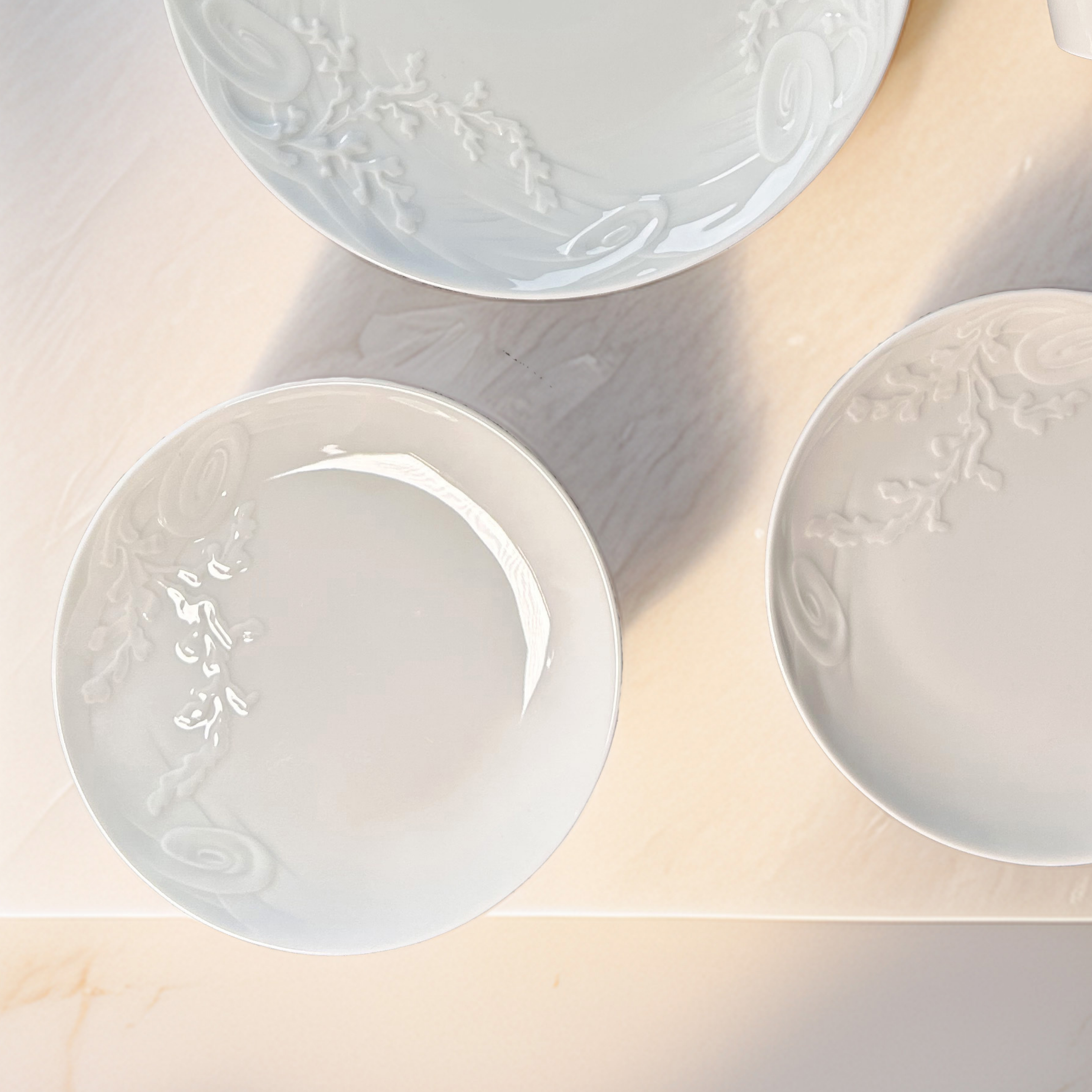 Pillivuyt Coupe Salad Plates