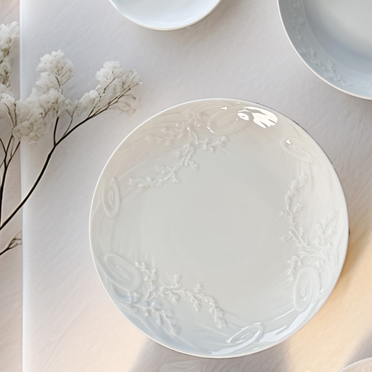 Aqua 1900 Coupe 11" Dinner Plate, Set of 4