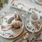 Winter Decor Plisse Tapas 14 x 4.5"