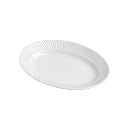 Plisse Oval Serving Platters