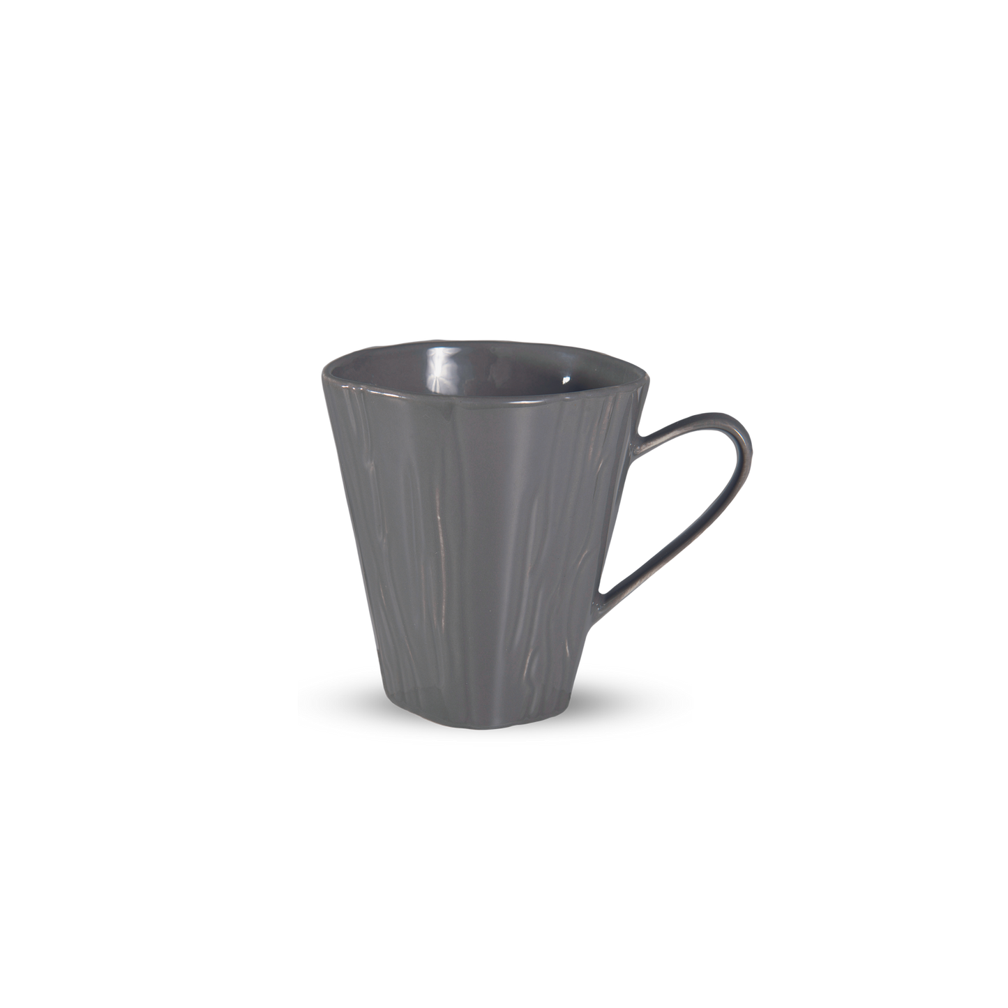 Teck Steel Grey Mugs, Set of 6