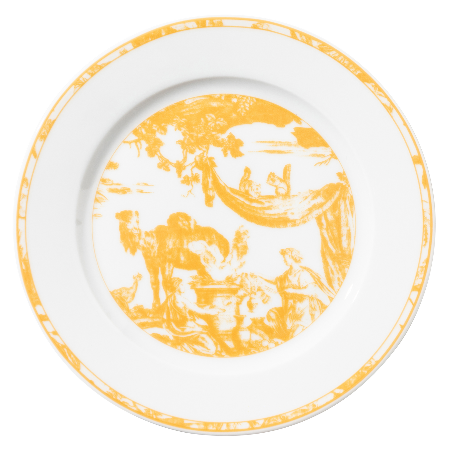 Toile de Jouy: The Four Parts of the World, Yellow