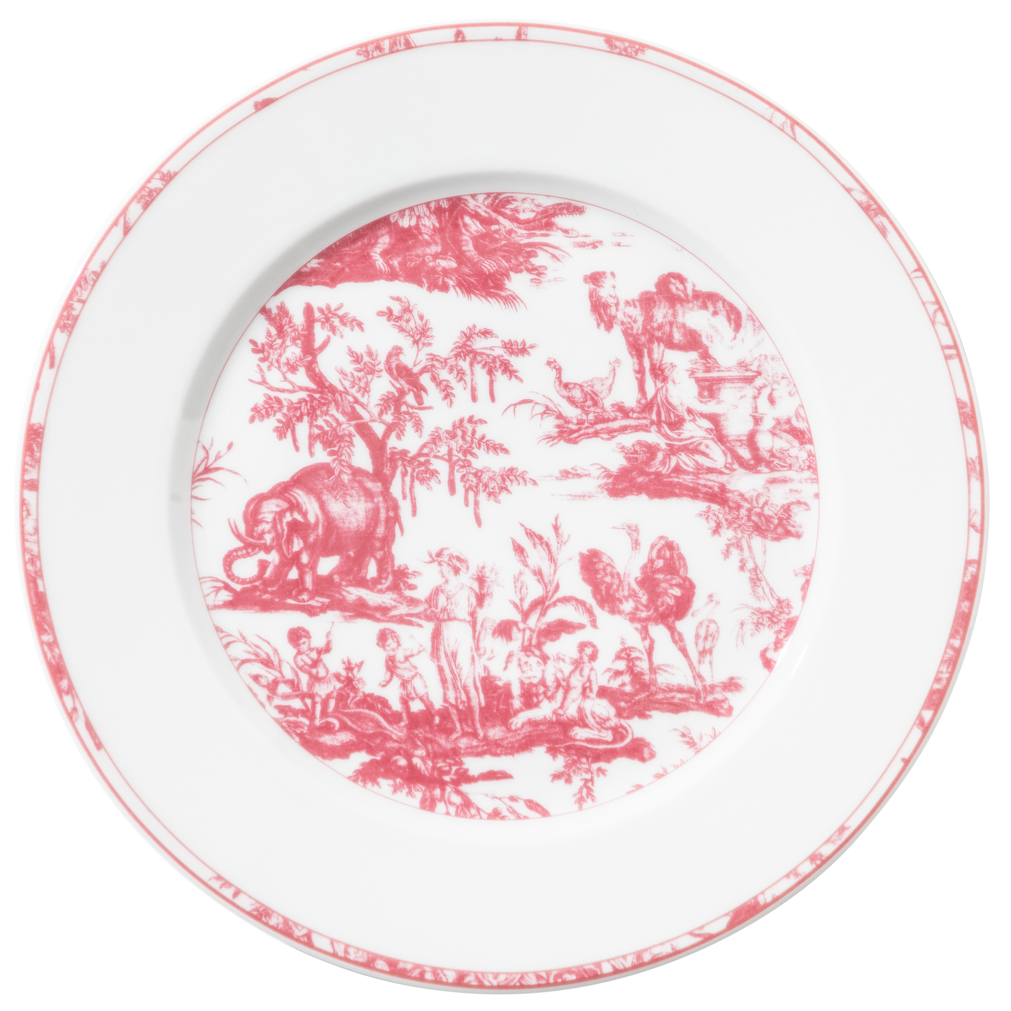Toile de Jouy: The Four Parts of the World, Red
