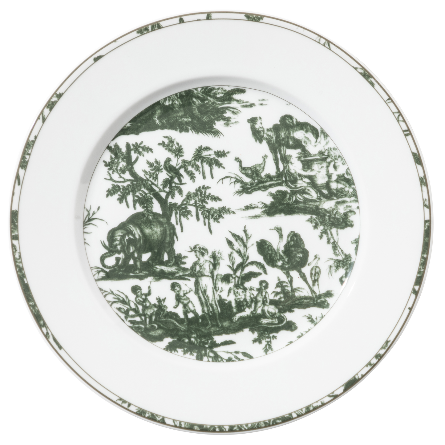 Toile de Jouy: The Four Parts of the World, Green