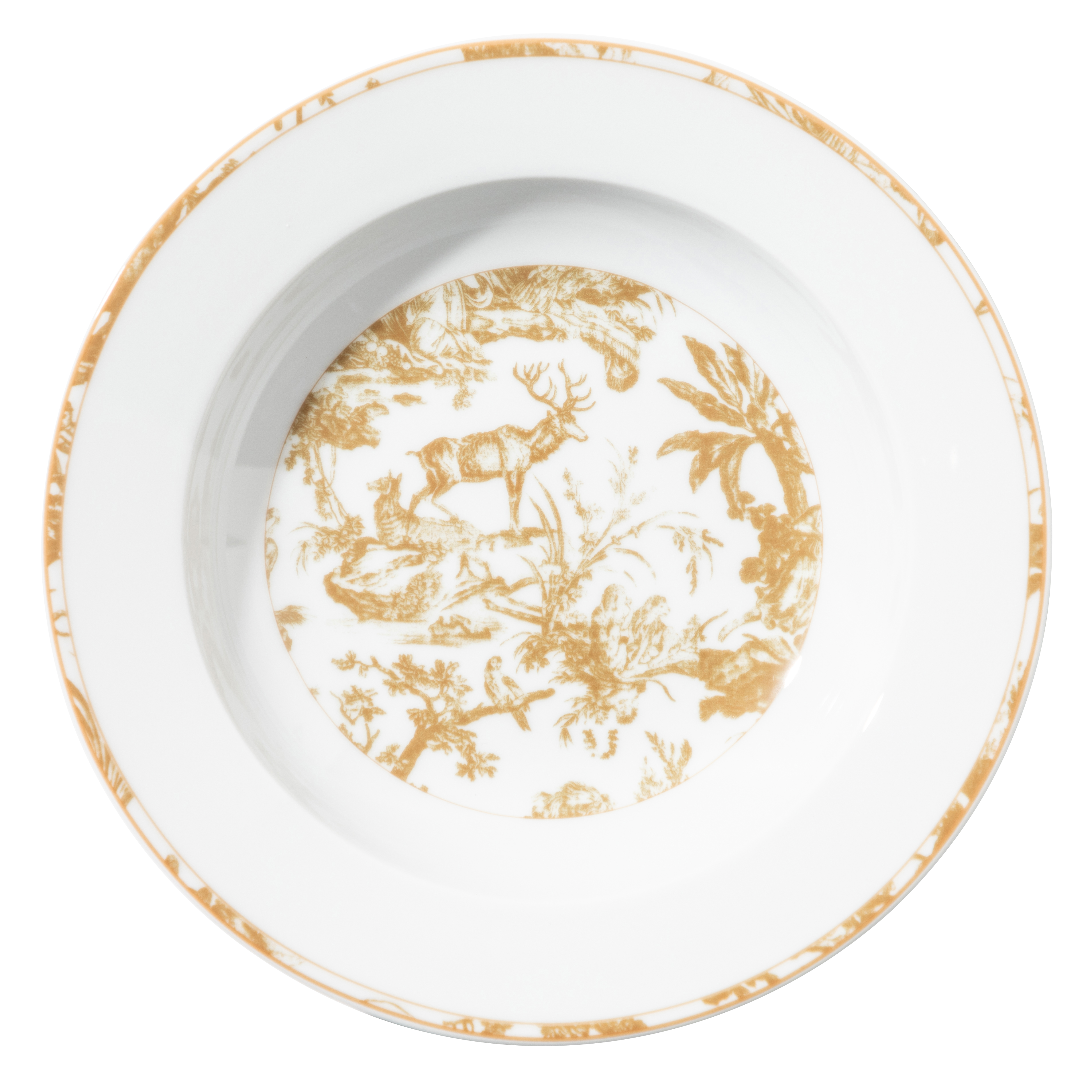 Toile de Jouy: The Four Parts of the World, Blue – Pillivuyt Shop