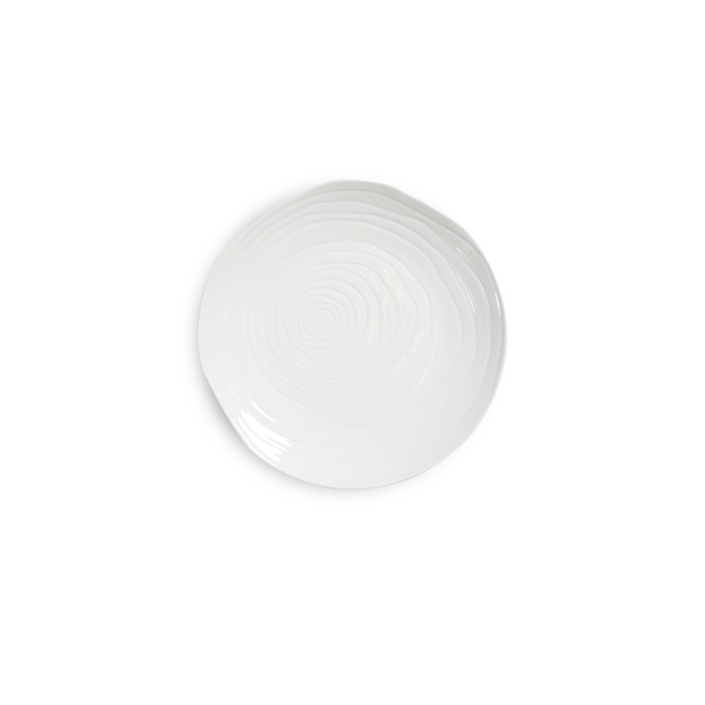 Teck 8" White Salad Plates, Set of 4